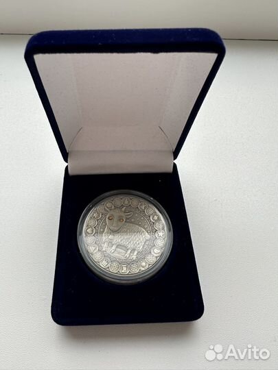Серебряная монета беларусь 20 р козерог 2009