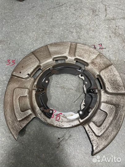 Пыльник тормозного диска задний Bmw X5 F15 3.0