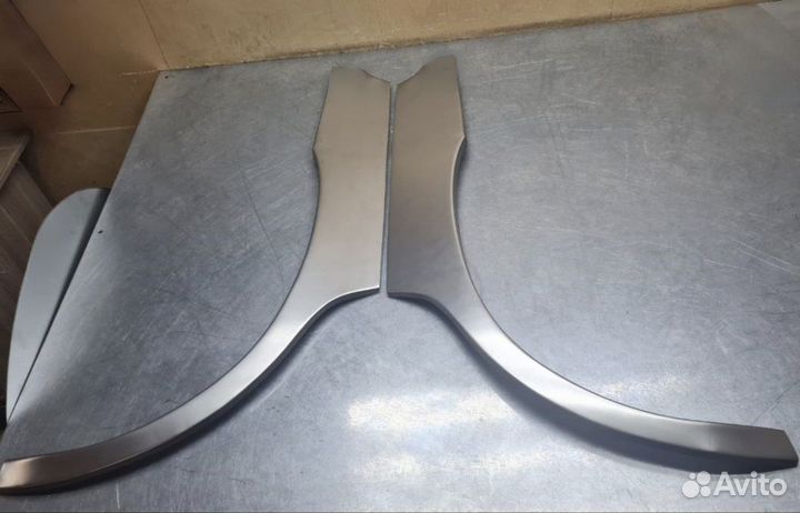 Задние арки Chevrolet Rezzo цинк