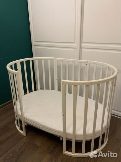 Кровать деткая круглая трансформер