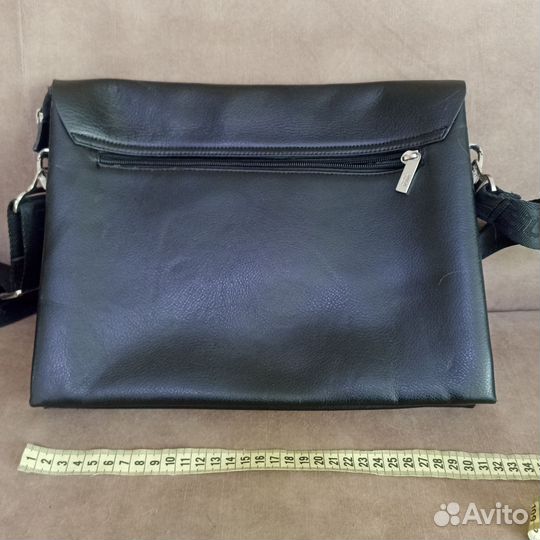Мужская кожаная сумка для документов
