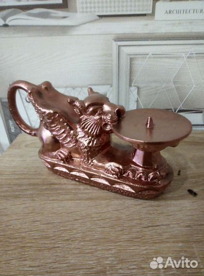 Подсвечник СССР. Гриффон. Силумин