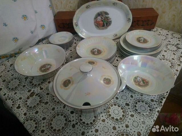 Сервиз гдр Мадонна столовый