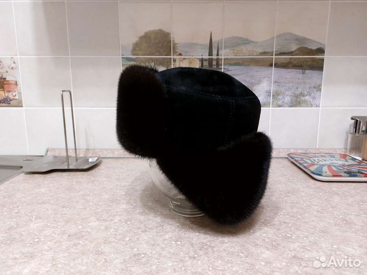 Шапка норковая (ушанка)