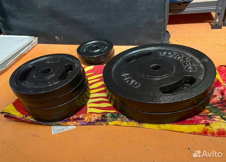 Штанга гриф блины