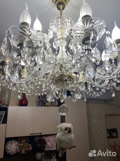 Люстра хрустальная