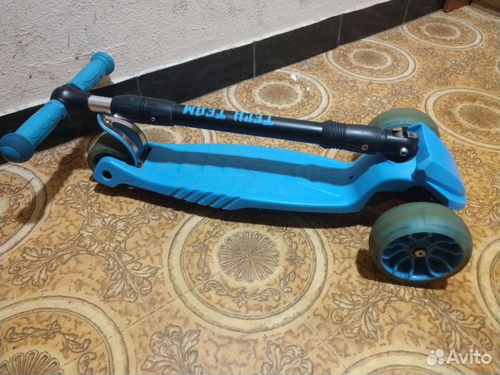 Самокат детский трёхколёсный Tech team
