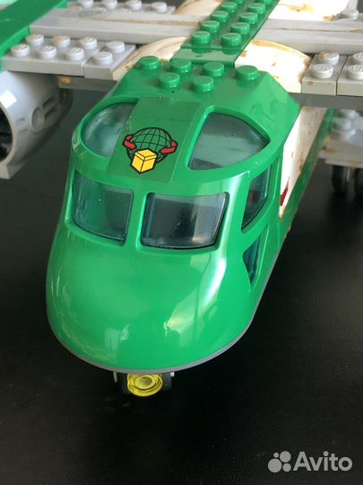 Lego city самолет