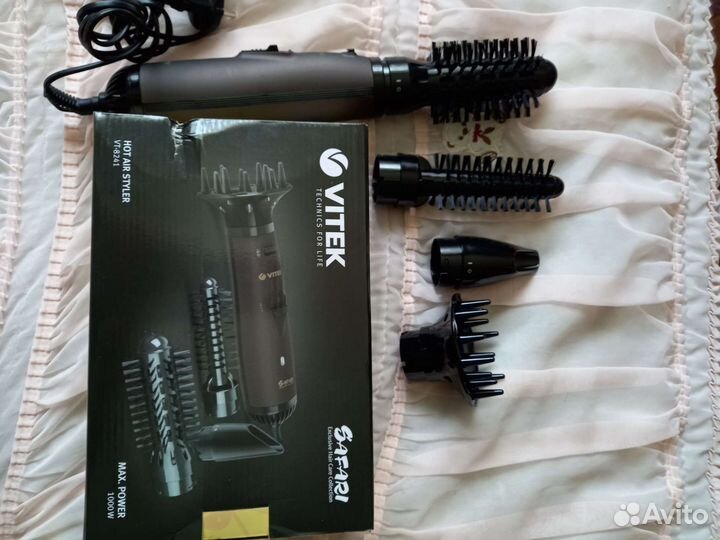 Щетка-фен vitek safari