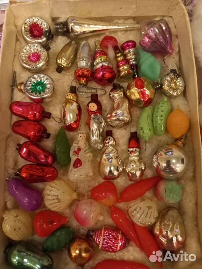 Елочные игрушки малютка,65гг