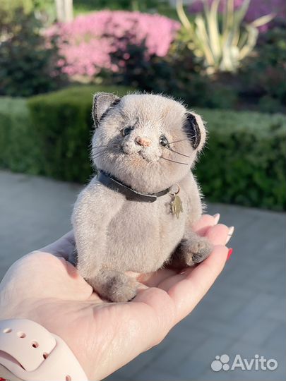 Мишка тедди ручная работа(котенок)