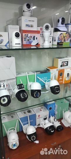 Камера видеонаблюдения wifi уличная/внутренняя