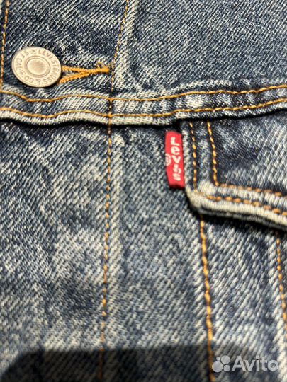Джинсовая куртка levis новая