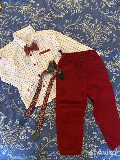 Рубашка с брюками на мальчика