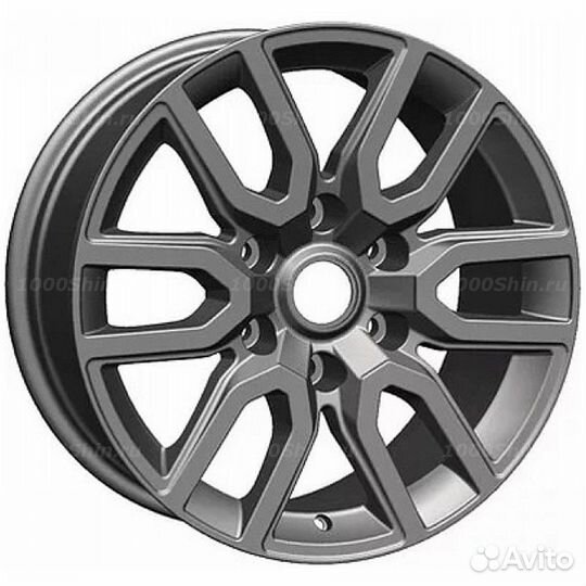 Диск 8*17 6*139,7 ET36 100,1 Khomen Wheels KHW1723 Gray (Tank 300)