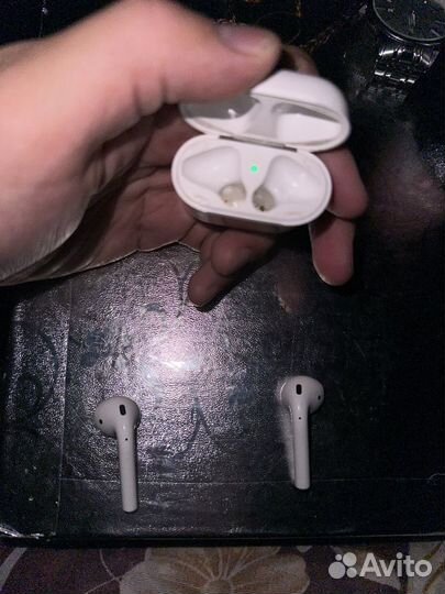 Беспроводные наушники оригинал apple airpods 2