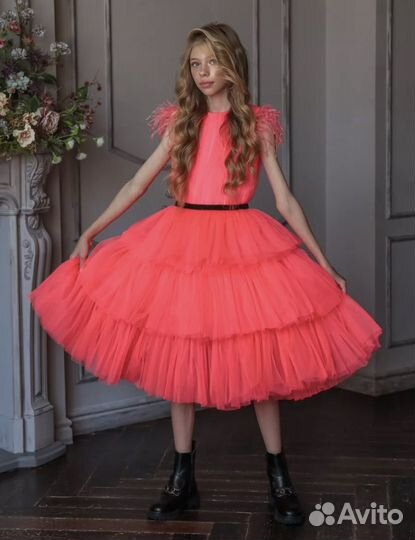 Платье бальное для девочки 146-152