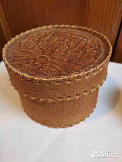 Шкатулка из бересты