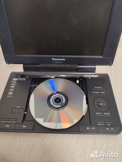Портативный dvd плеер panasonic