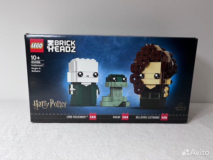 Lego BrickHeadz 40496 Волан-де-Морт, Нагайна и Бел