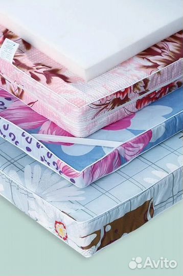 Матрас полиуретановый, ватный