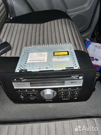 Штатная магнитола на suzuki сх4