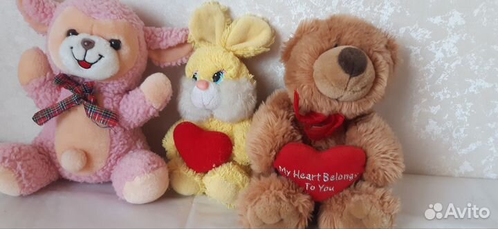 Мягкие игрушки пакетом