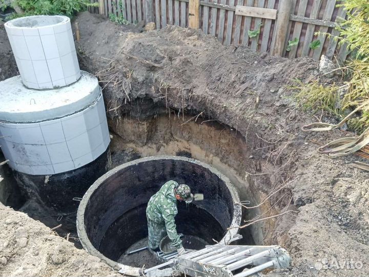 Железобетонные изделия для септиков