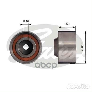 Ролик обводной ремня грм T42017 Gates