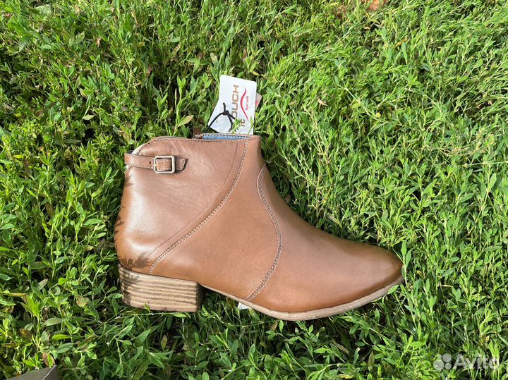 Новые кожаные ботинки Tamaris