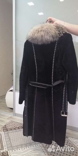 Пальто мутоновое