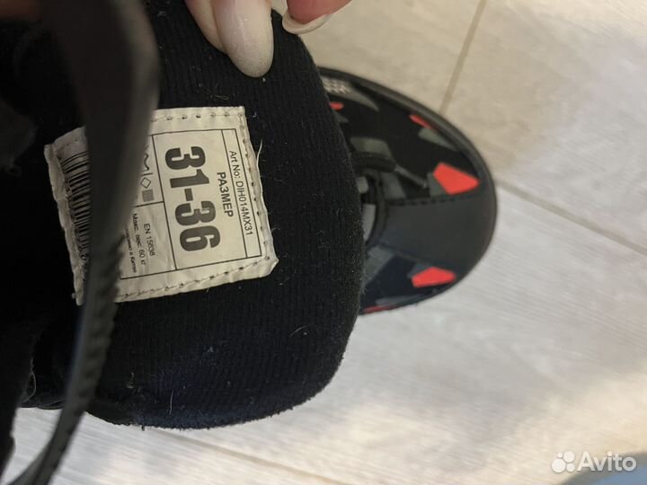 Коньки детские размер 31-36