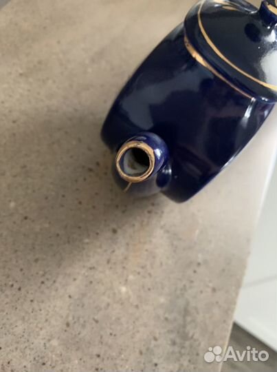 Заварочный чайник Кобальт Гжель