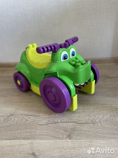 Машинка-крокодил Mattel Mega Bloks