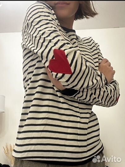 Джемпер с сердечками