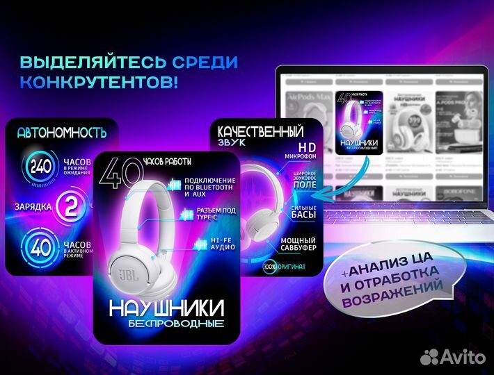 Инфографика для Маркетплейсов Wildberries Ozon