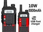 Радиопередатчик Baofeng Uv-10R Plus, 2 шт объявление продам