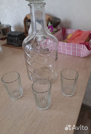 Штофы и графины СССР