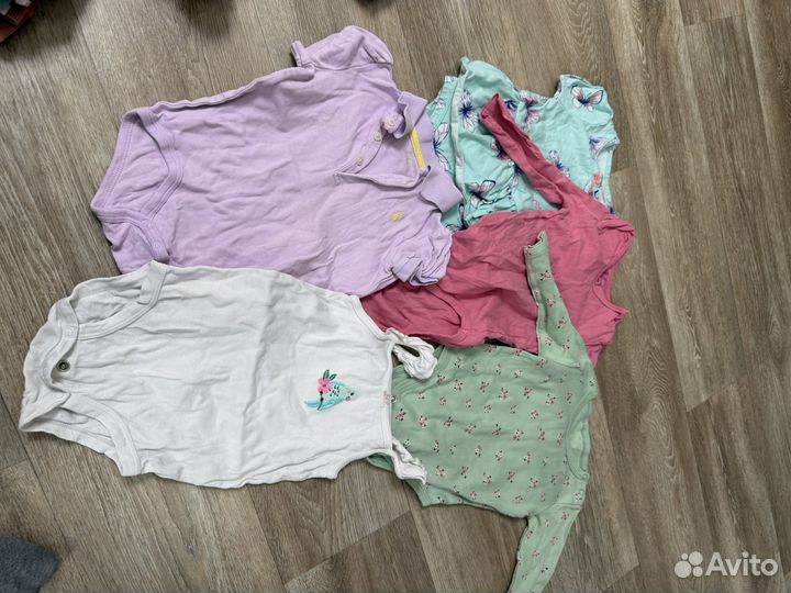 Вещи пакетом девочки 62-74