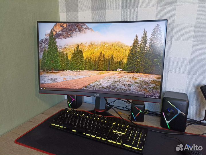 Игровой монитор AOC c27g2u/bk (27