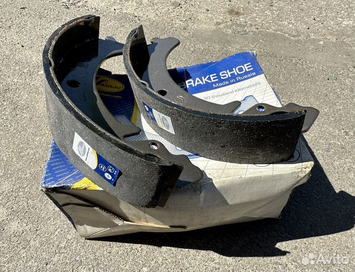 Накладки Тормозные задние на Жигули