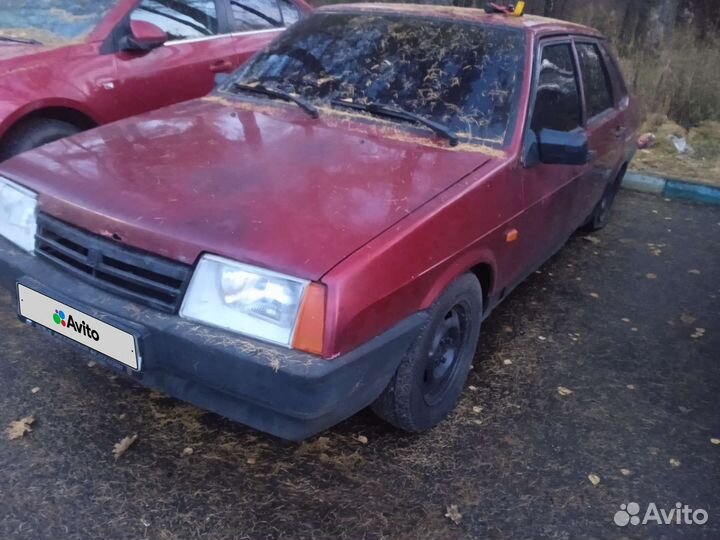 ВАЗ 21099 1.5 МТ, 2001, битый, 1 000 000 км