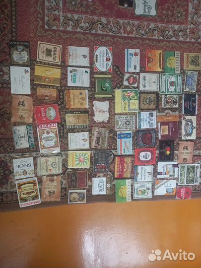 Винные этикетки времен СССР