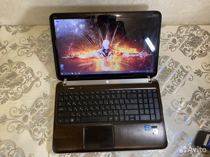 Мощный ноутбук HP 4 ядра/6 gb
