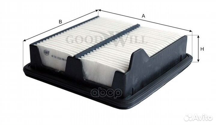 Фильтр воздушный;honda