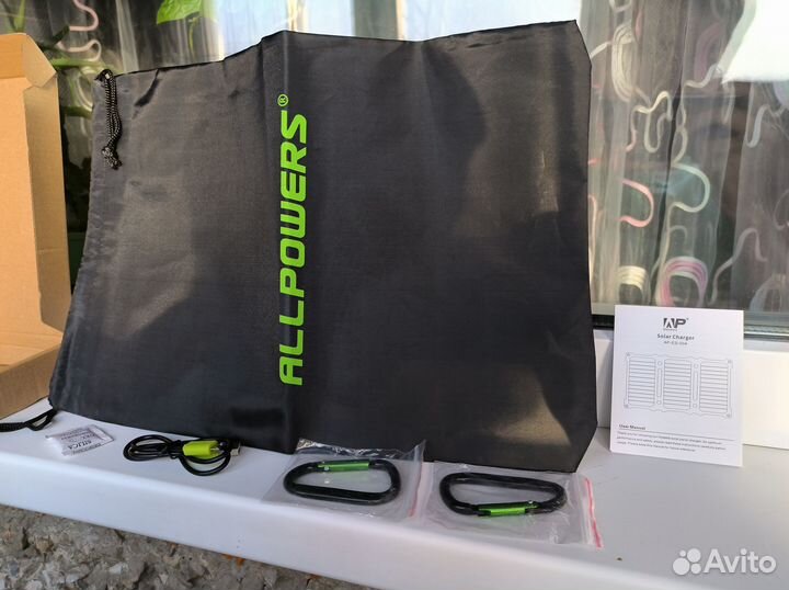 Портативная солнечная панель Allpowers 21Вт