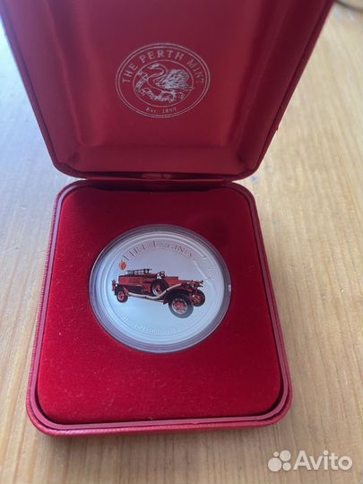 Серебряная монета 