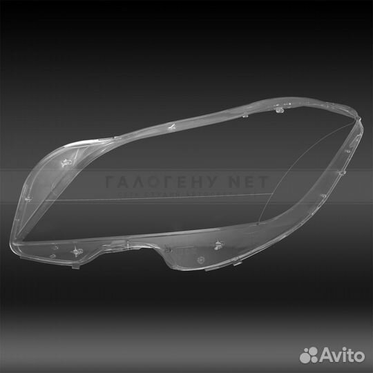 Стекло фары Mercedes W218 CLS 2010-2014 (левое)