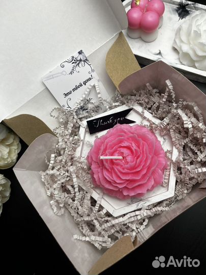 Свечи бокс подарок