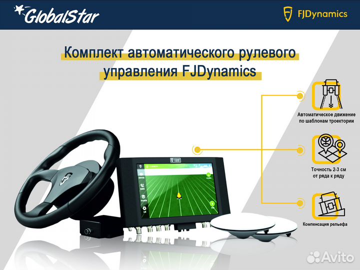 Электрический Автопилот на трактор FJDynamics